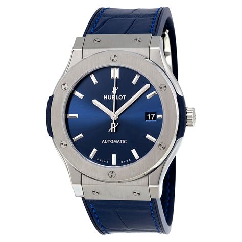 Hublot Classic Fusion Automatic Blue Dial Men's .